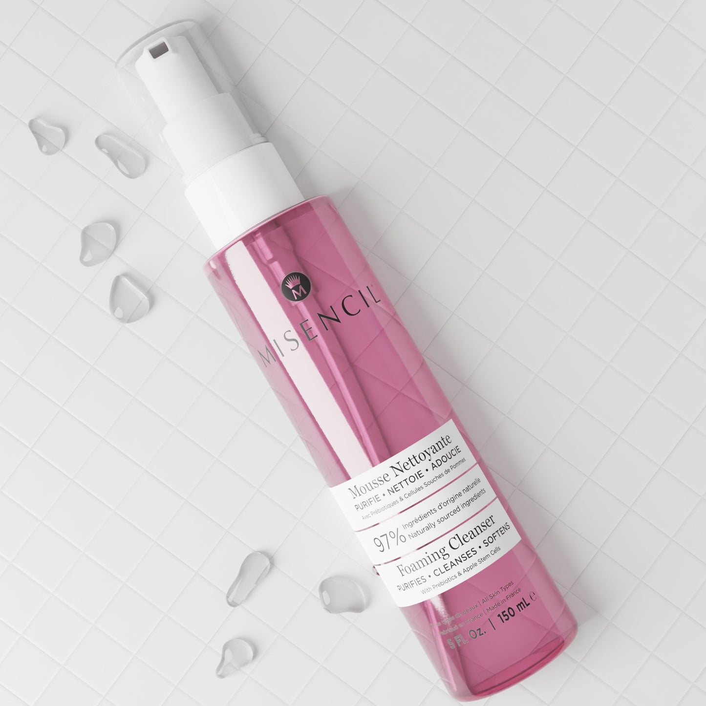 Mousse Nettoyante Naturelle - Yeux & Visage - Misencil