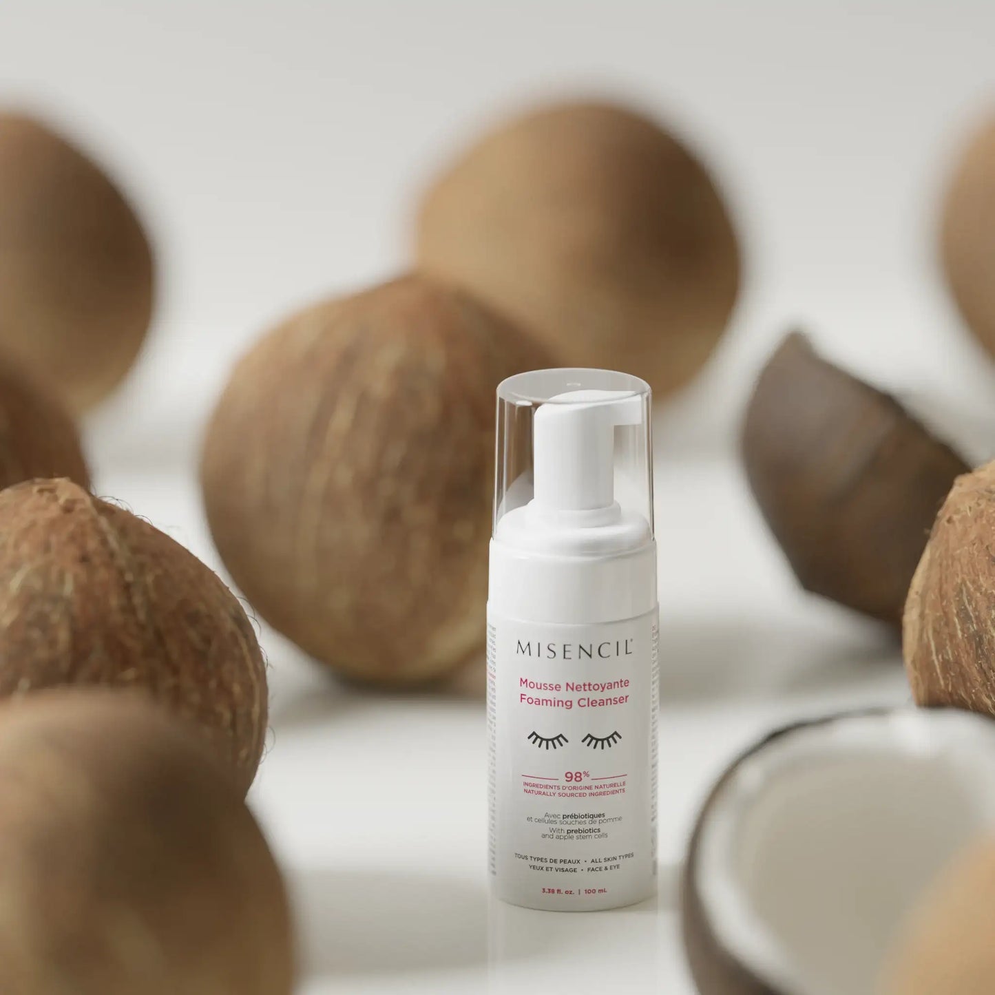 Mousse Nettoyante Coco Yeux et Visage - Misencil