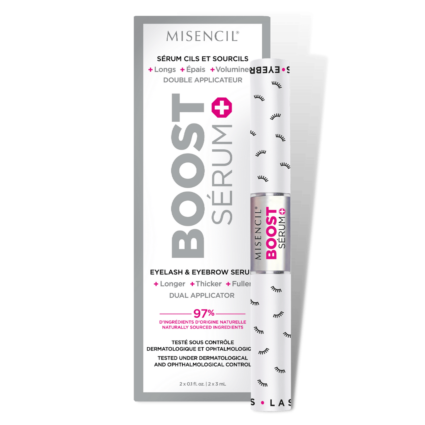 Sérum Boost - Pour + de Cils et + de Sourcils - Misencil