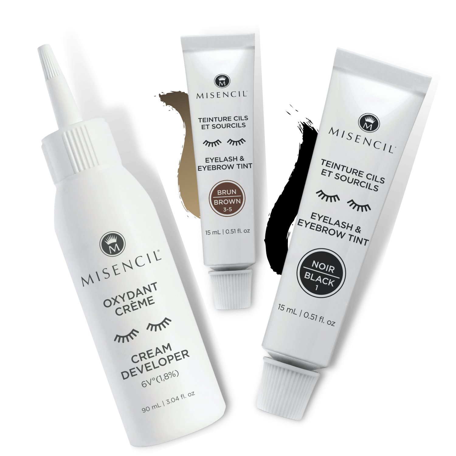 Kit Teinture pour Cils et Sourcils - Misencil