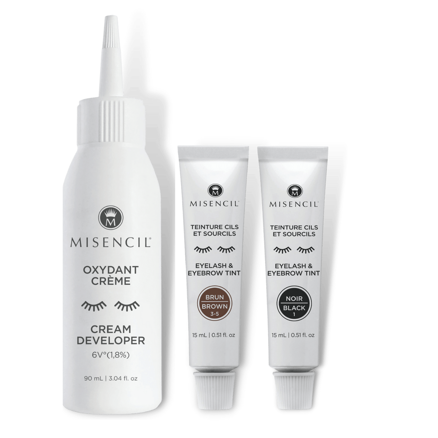 Kit Teinture pour Cils et Sourcils - Misencil