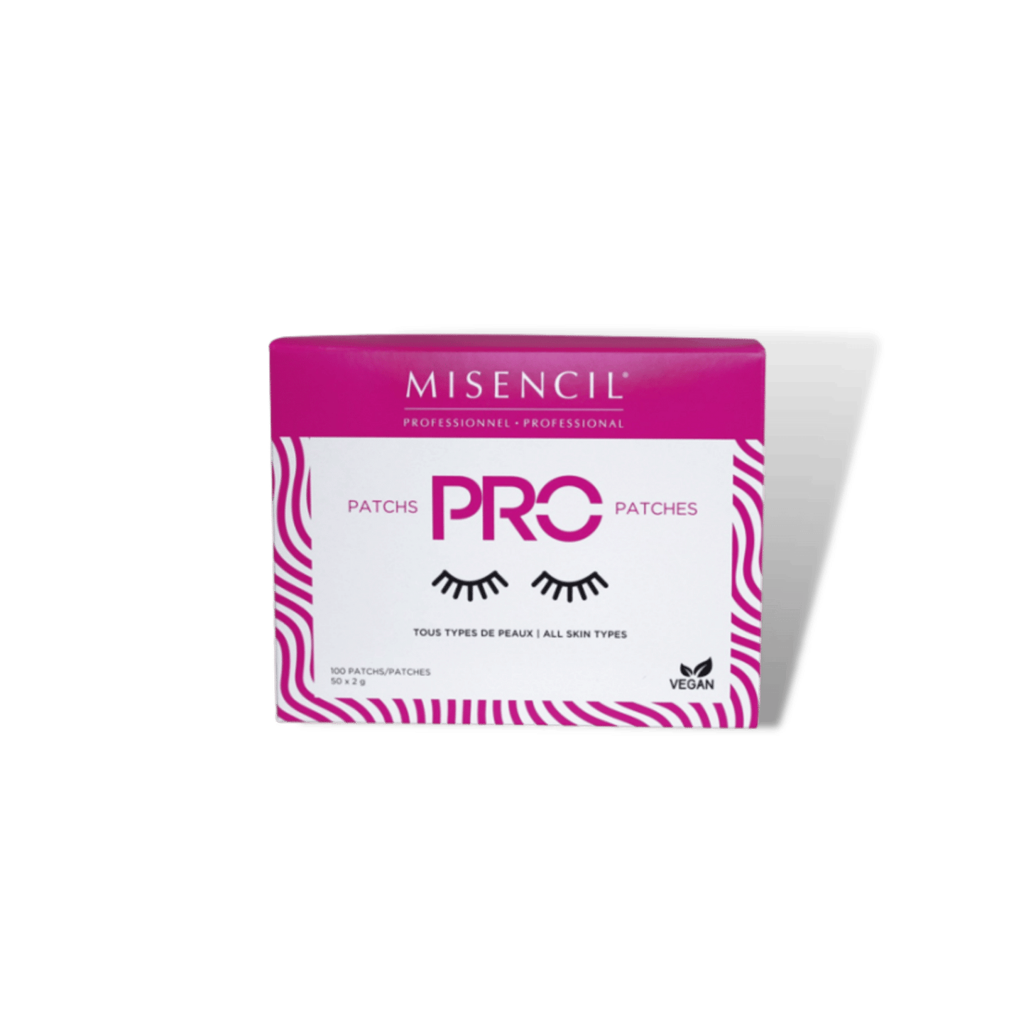Patchs PRO (x50) - Pour extension de cils et rehaussement - Misencil