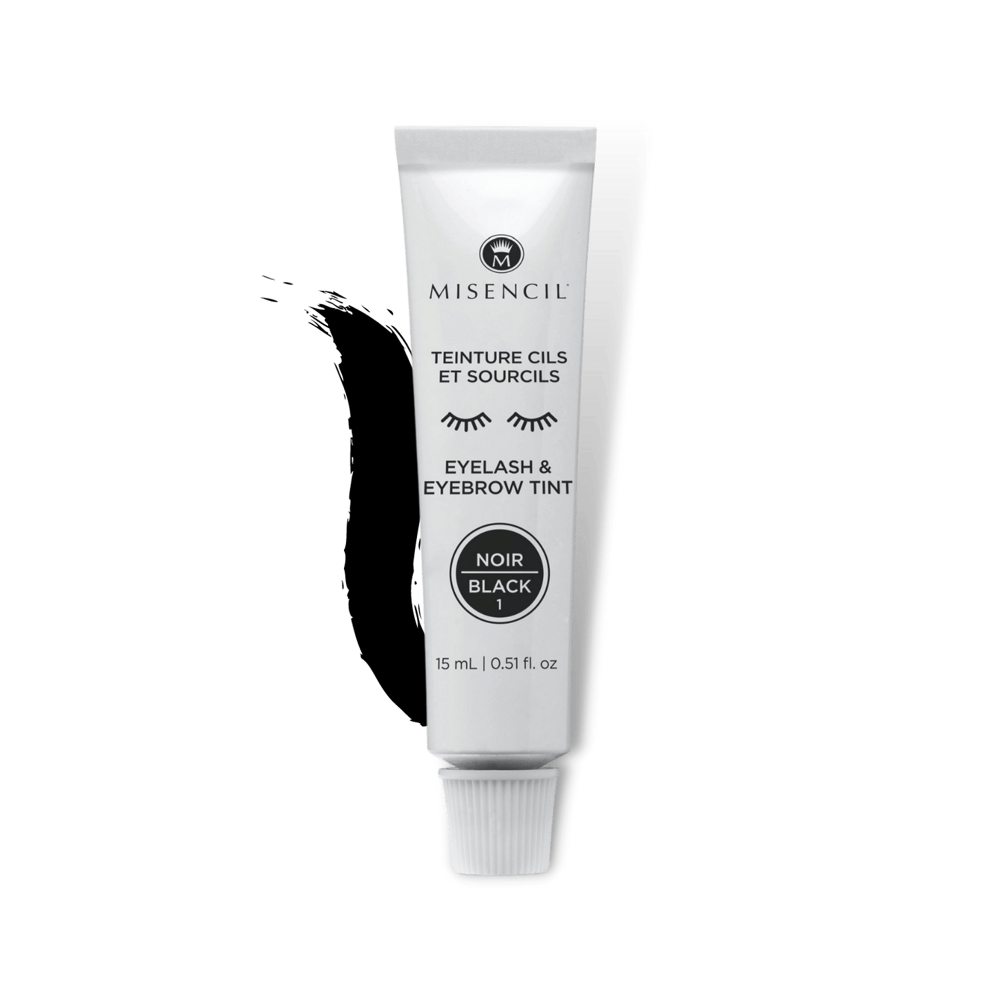 Teinture Noire pour Cils et Sourcils - Misencil
