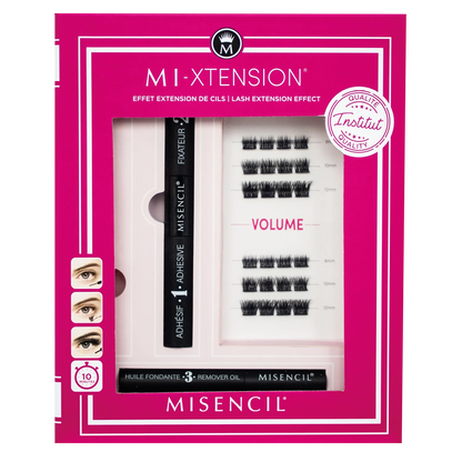 Kit MI-XTENSION - Des cils professionnels à la maison - Misencil