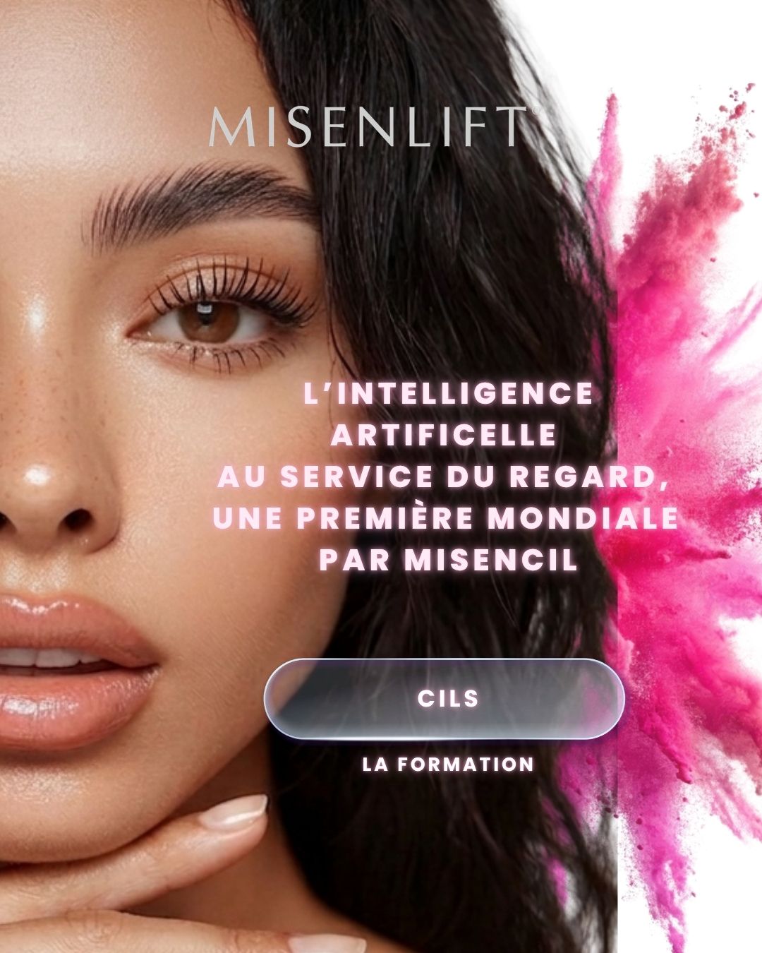 Formation Rehaussement de cils AI - Misencil